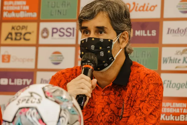 Stefano Cugurra, sang pelatih Bali United/Dok Bali United.