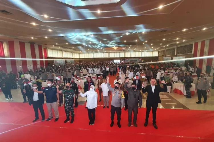 Deklarasi Anti Narkoba dihadiri Forkopimda Jawa Timur (Humas Polda Jatim)