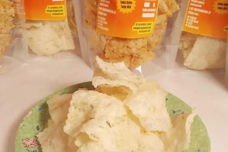 Produk Keripik Cireng Ciremaz non/tanpa gluten dan non MSG. Sebagai ganti penyedap MSG dengan racikan bumbu rempah khas Indonesia (dok.Ciremaz)
