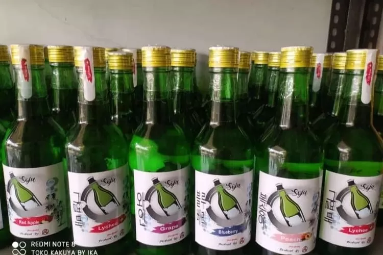 Produk minuman Soju menggunakan bahan baku lokal dan food grade (dok.Soju)