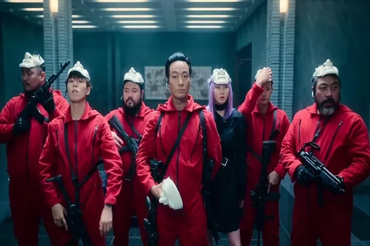 'Money Heist: Korea' Tempati Peringkat Ke-2 di Chart Netflix Global (Akun Twitter @dohyunbyeol_)