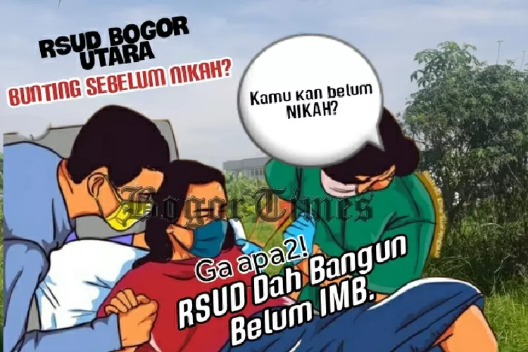 Ilustras Tidak Ber IMB namun sudah membangun.  (Bogor Times)