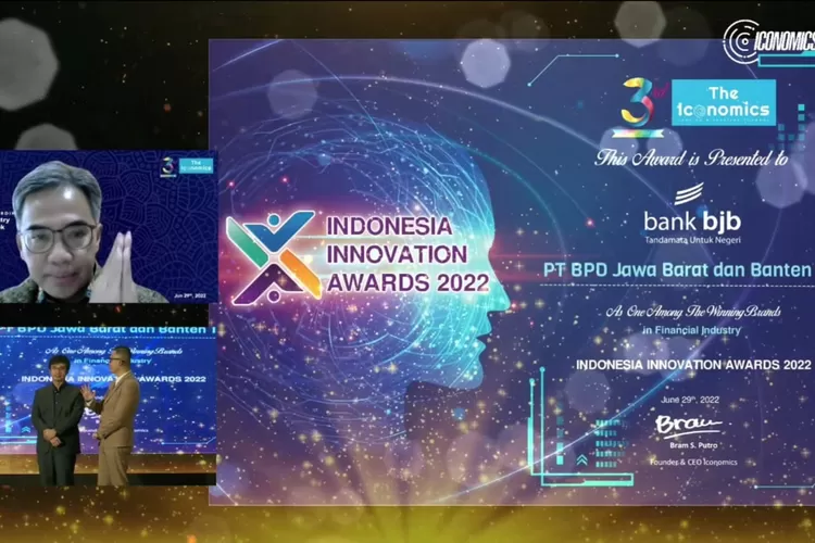bank bjb Raih Innovation Awards 2022. (Dokumen bank bjb.)