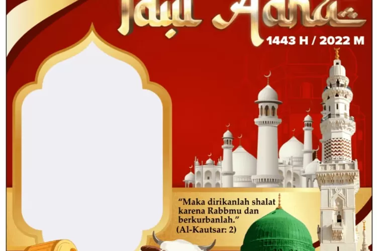 Twibbon Idul Adha. (Twibbonize)