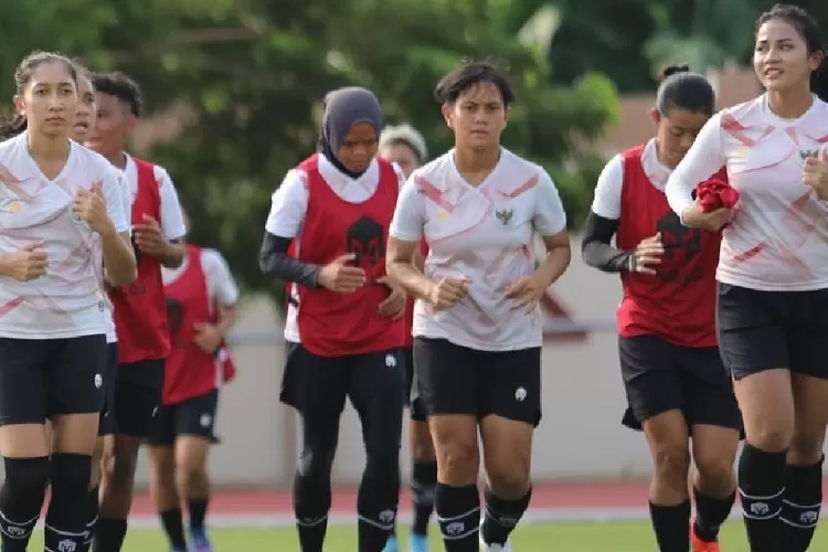 Prosesi Latihan Timnas Wanita Indonesia (Instagram/@pssi)