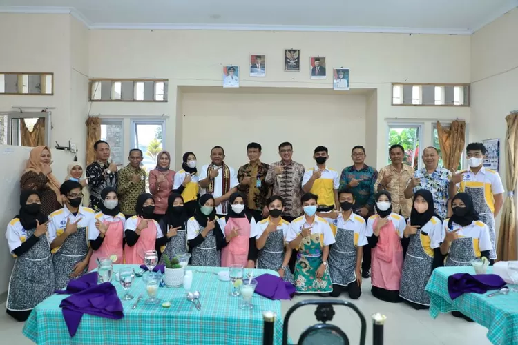 Para peserta di BLK Lampung. 