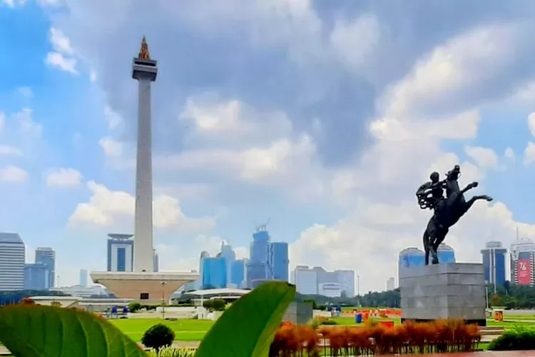 Destinasi Wisata Tugu Monas  Jakarta  (Foto: Instagram Monumen Nasional)