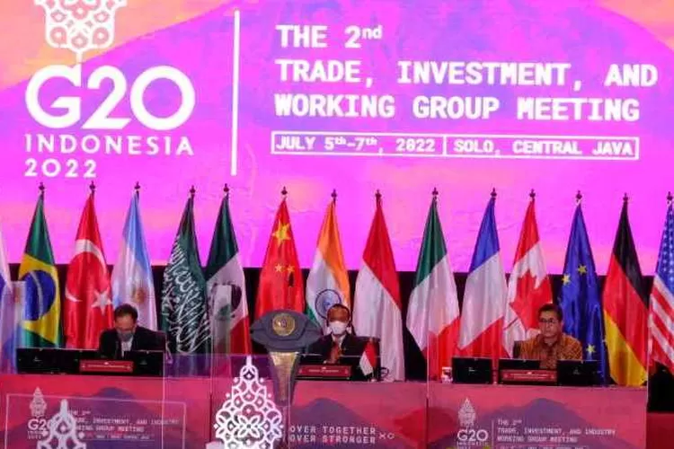 Pertemuan kedua forum TIIWG G20 di Kota Solo, Jawa Tengah (Endang Kusumastuti)