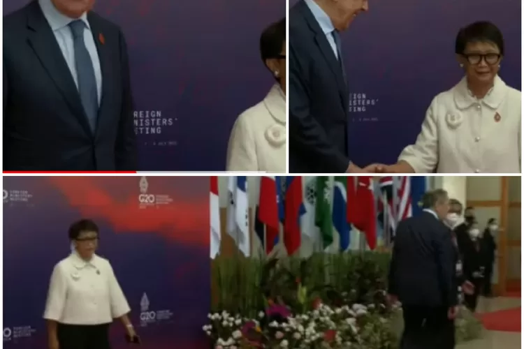Menteri Luar Negeri Rusia, Sempat Kebingungan Diteriaki di G20 Bali (Kolase Berbagai Sumber)
