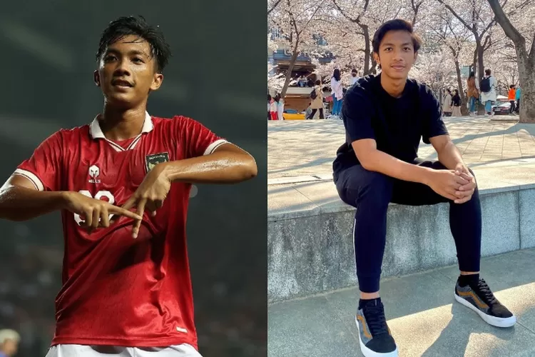 Profil dan biodata Rabbani Tasnim, Striker Bprneo FC pencetak hattrick gol laga Indonesia vs Filipina, Piala AFF 2022. (Kolase Instagram.com/@rabbanitasnim/@pssi)