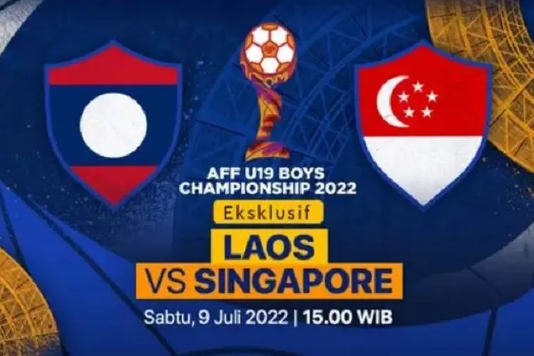 Link Live Streaming Laos vs Singapura di Piala AFF 2022, Gratis Bisa Nonton Lewat HP (Vidio)