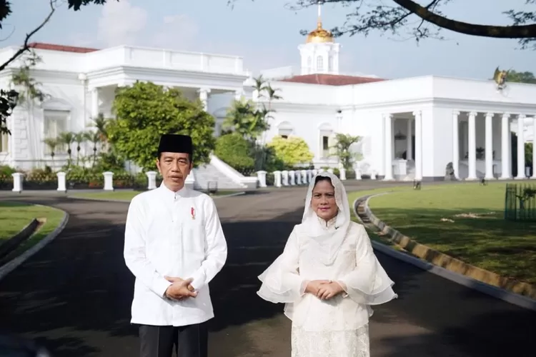 Presiden Jokowi dan Ibu Iriana. (BPMI Setpres.)