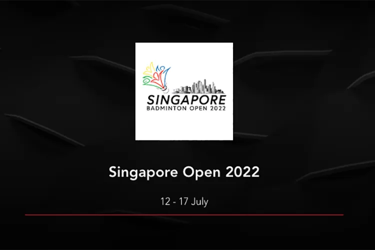 Link Live Streaming Perempat Final Singapore Open 2022 (Tangkapan Layar/bwfbadminton.com)