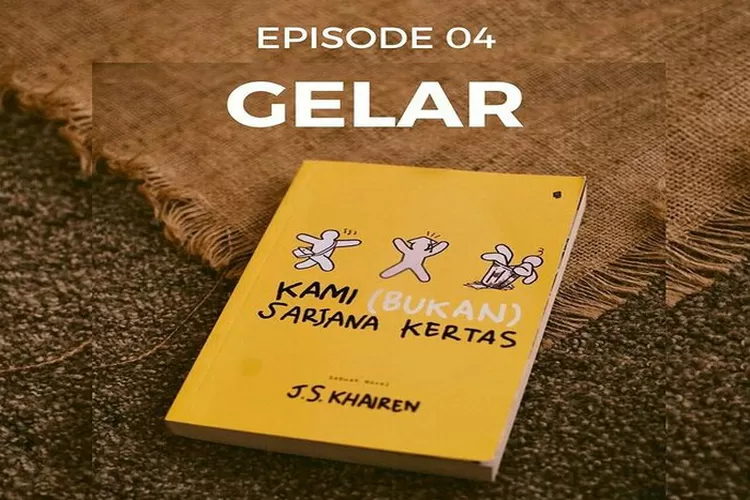 Buku Kami Bukan Sarjana Kertas (instagram/@js_khairen)