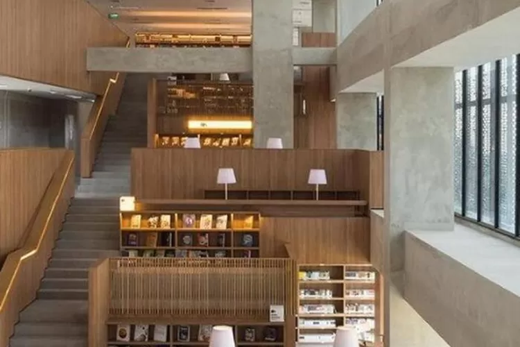 Suasana Perpustakaan Taman Ismail Marzuki