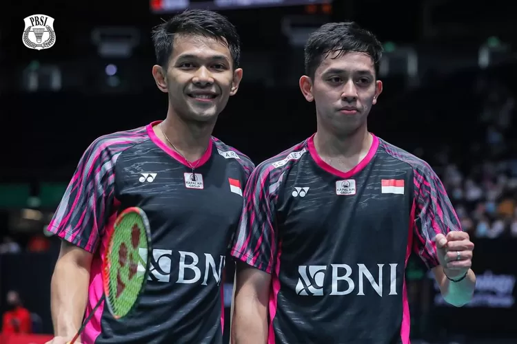 Indonesia pastikan satu gelar ganda putra Singapore Open (instagram.com/badminton.ina)