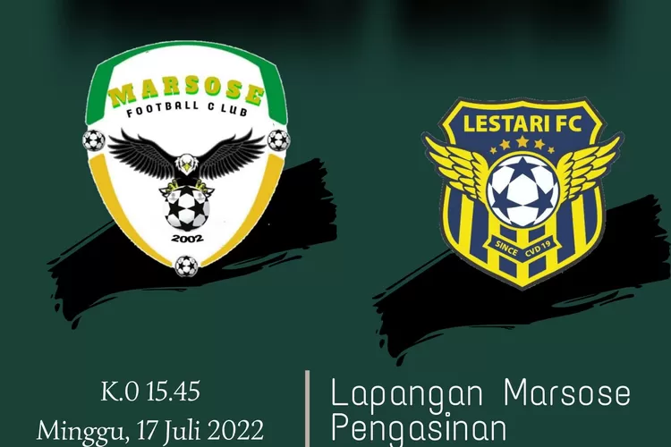Jadwal Pertandingan Persahabatan Marsose FC vs Lestari FC hari ini Minggu, 17 Juli 2022 (Instagram /@marsose_fc)