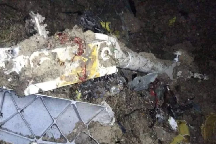 pesawat terbang jatuh di Blora (Foto: Media Purwodadi/Pikiran Rakyat)