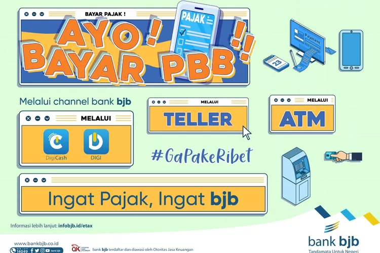Ternyata Bayar PBB Sangat Mudah, Cukup Lewat Handphone dan Tak Perlu Antre