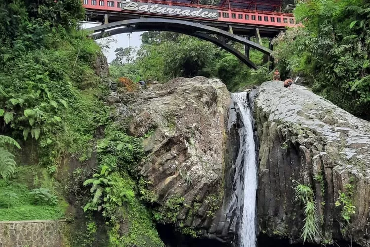 Wahana Wisata Air di Kawasan Baturaden. (Twitter @VisitJateng.)