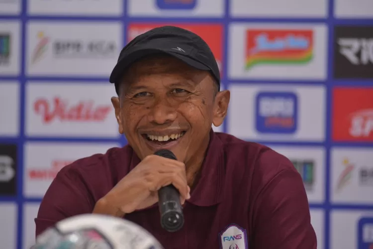 Pelatih Rans FC Rachmad Darmawan ingin pulang bawa poin saat lawan PSIS Semarang. (Ayosemarang.com/ Lukas Budi Cahyono)