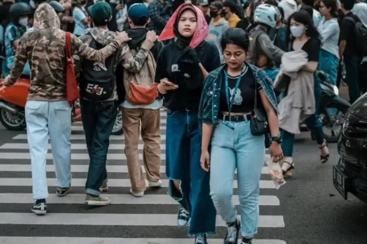 Citayam Fashion Week. (Foto: Instagram citayamfashionweek.official).