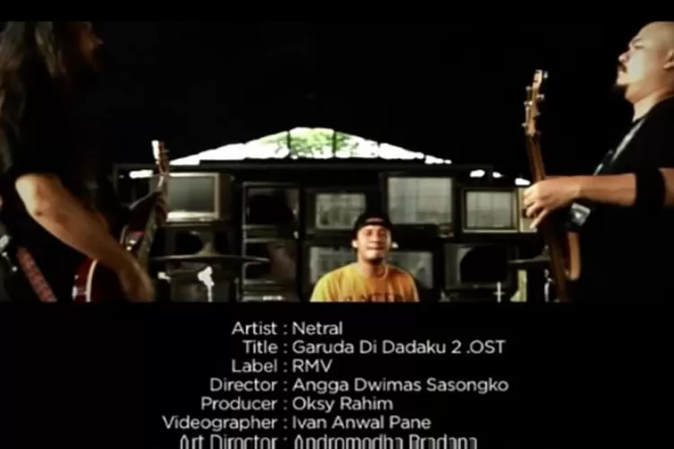 Mari meriahkan 17 Agustus dengan lagu kebangsaan pop modern (Tangkapan Layar YouTube Visinema Pictures &quot;Netral - Garuda di Dadaku&quot;)