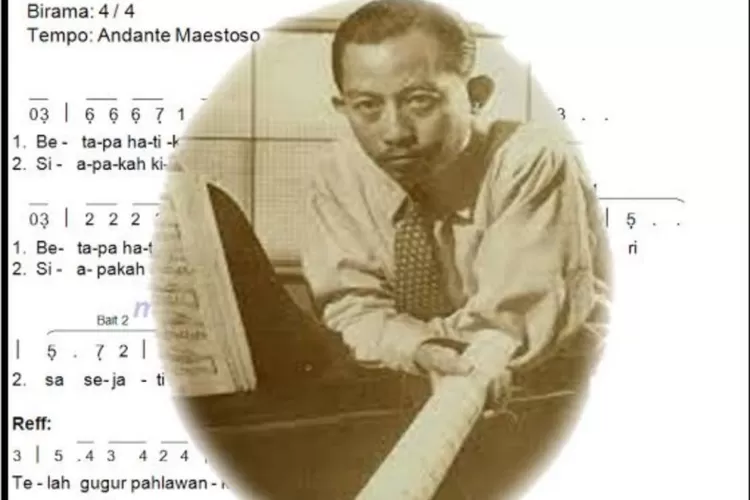 Ismail Marzuki Pencipta Sejumlah Lagu Perjuangan (Istimewa)