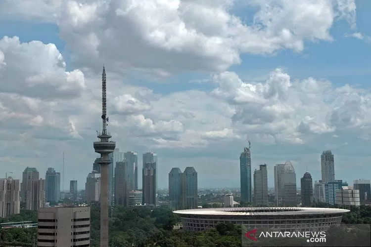 Prakiraan cuaca wilayah Jakarta Raya cerah berawan