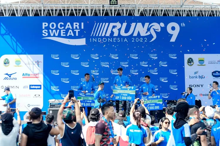 Bank bjb Dukung Event Pocari Sweat Run Indonesia 2022