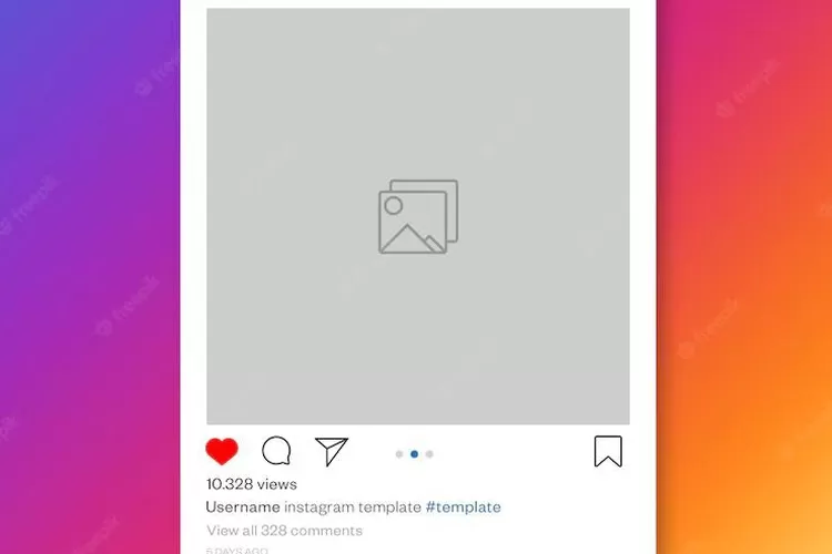 Foto ilustrasi iklan Instagram, (Rachol Studio), sumber Freepik