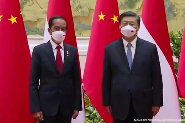 Babak baru RI-China, Presiden Jokowi dan Presiden Xi Jinping. (Tangkapan layar Youtube)