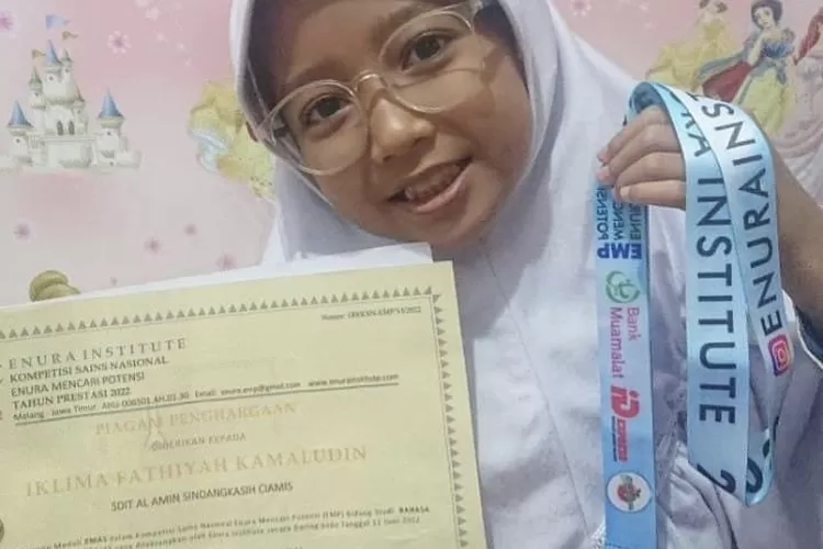Santri kelas Empat SDIT Alamin Persis 80 Sindangkasih, Iklima Fathiyah