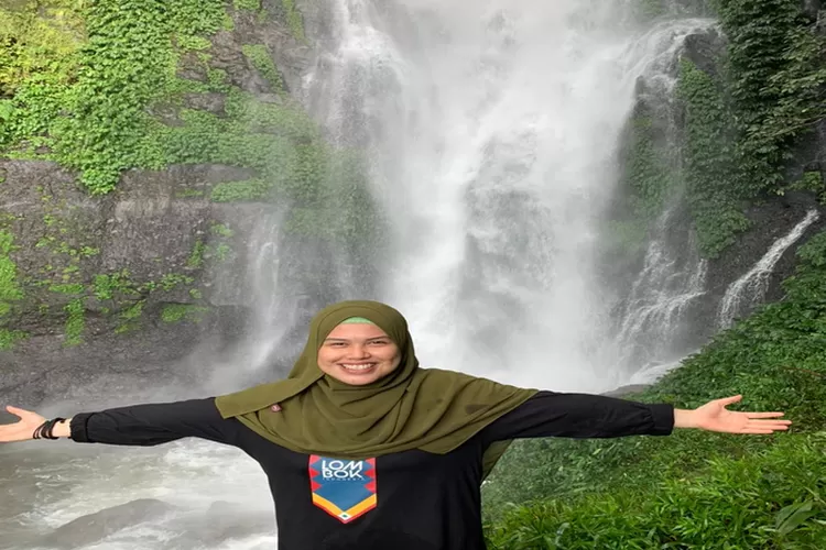 Air Terjun Jodoh, Tempat Wisata kabupaten Langkat (Potret pribadi Khadijah Hairani)