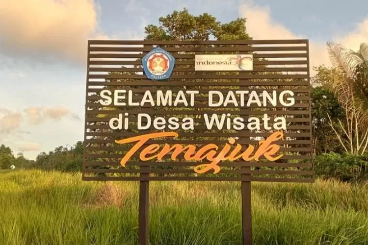 Wisata Surga Pantai Temajuk Ada Rumah Terbalik Dan Panorama Laut Yang ...