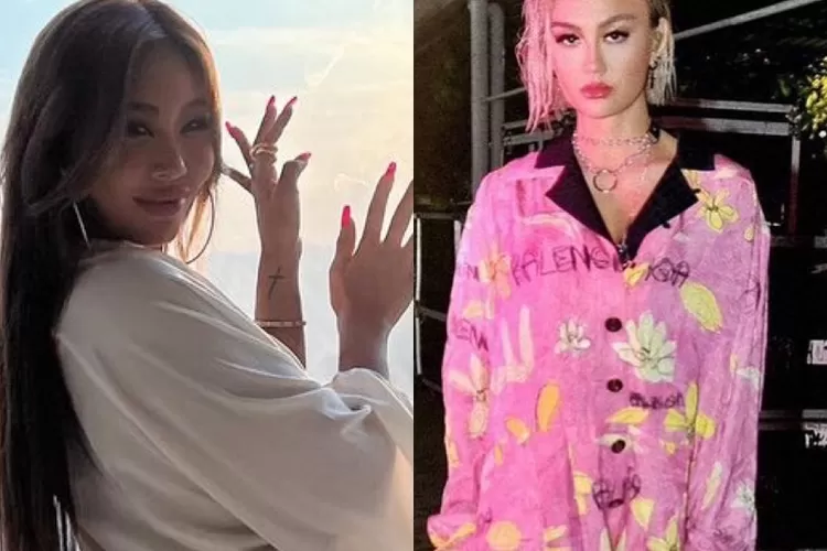 Agnez Mo Kembali Beri Kode Akan Kolaborasi dengan Penyanyi Korea Selatan Jessi (Gorajuara.com/Instagram @agnezmo @jessicah_o)