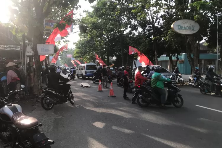 KRONOLOGI Kecelakaan Maut Tembalang Semarang Pagi Ini, 2 Mahasiswi Tabrak Pejalan Kaki hingga Tewas (ist)