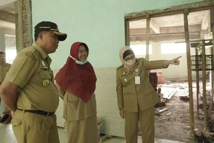 Pj Bupati Batang Lani Dwi Rejeki saat ditemui usai monitoring di&nbsp; RSUD Limpung, Kabupaten Batang, Selasa 2 Agustus 2022. ( dok&nbsp;)