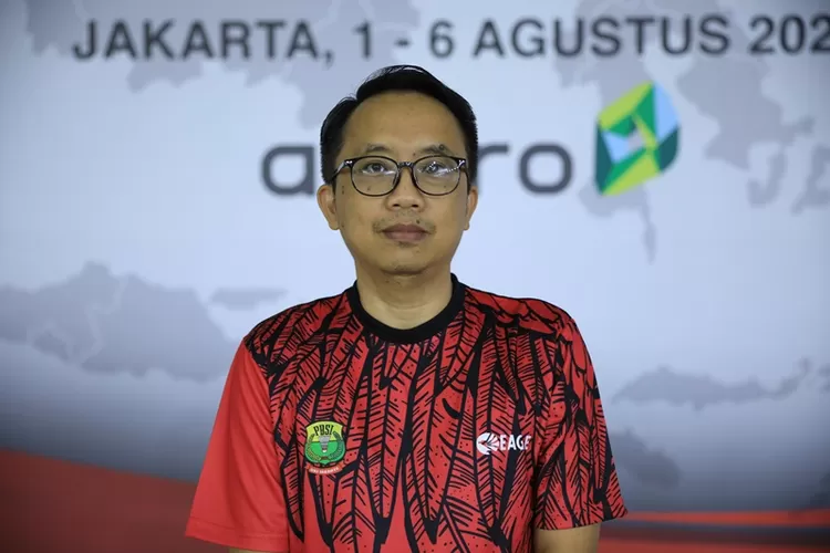 Manajer tim bulutangkis DKI Jakarta Hendro Santoso.