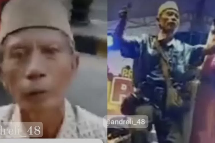 viral kakek pengemis. Foto/Istimewa (Foto/Istimewa)