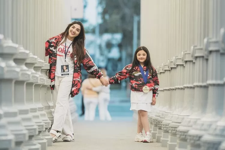 Dapat Medali, Ashanty Kabulkan Permintaan Arsy Hermansyah (Gorajuara.com/Instagram @queenarsy)