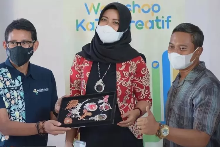 Ika Meyristyani dalam acara Workshop Kota Kreatif (Instagram.com/pemkabpacitan)