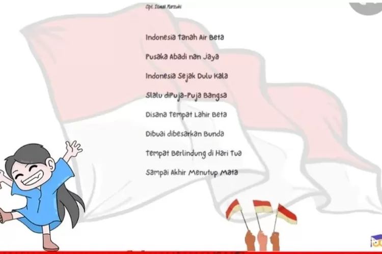 Lirik Lagu Indonrsia Pusaka (Istimewa)