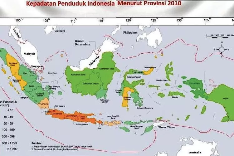 Materi 'Persebaran Kepadatan Penduduk di Indonesia', Kunci Jawaban Tema 1 Kelas 5 Halaman 77 78