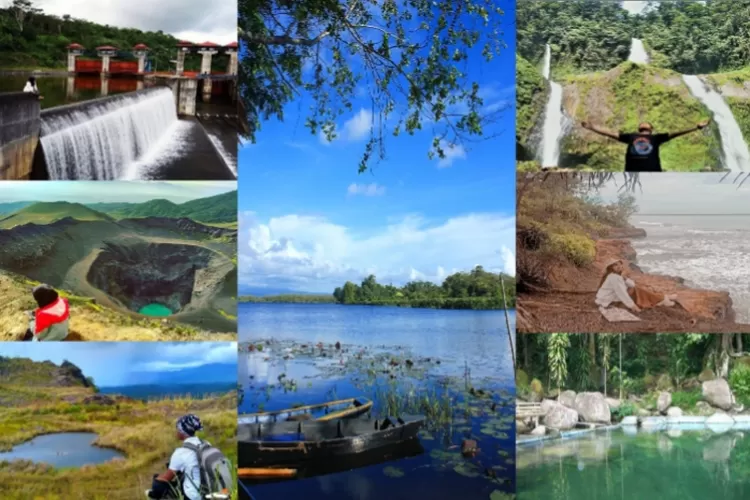 Kolase 7 Tempat Wisata di Bengkulu (Kolase dari beberapa akun Instagram)