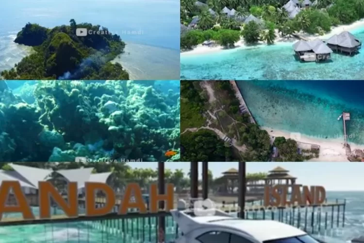 Beberapa rekomendasi wisata pulau di Sumatra Barat yang wajib dikunjungi. (Tangkapan Layar Akun YouTube @CreativeHamdi)