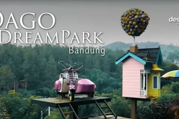 Wisata Dago Dream Park Bandung pilihan yang cocok untuk berlibur di akhir pekan. (Tangkapan Layar YouTube destinasi.id)