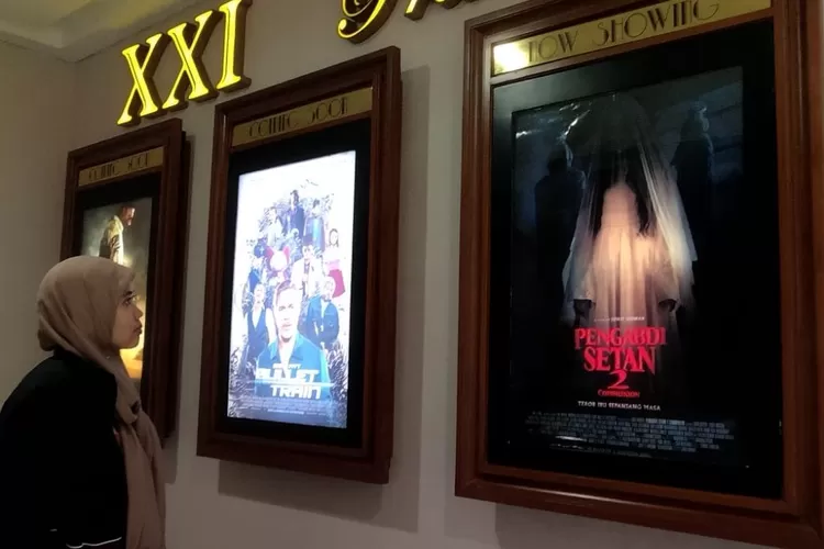 Ilustrasi penonton film Pengabdi Setan 2 Communion. 