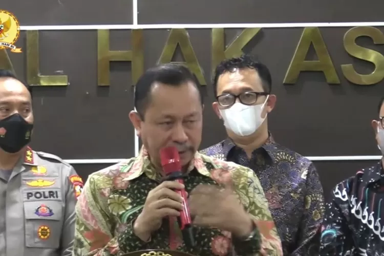 Ketua Komnas HAM Ahmad Taufan Damanik memberikan keterangannya soal baku tembak antarpolisi yang menewaskan Brigadir J. (Foto: PMJNews.com)