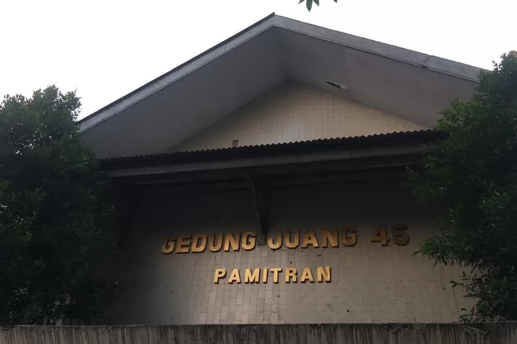 Ilustrasi foto, Gedung Juang 45 Rangkasbitung (fuad fauji)